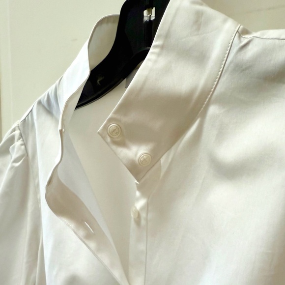 Billie White Button down Shirt, NWOT - Picture 4 of 5